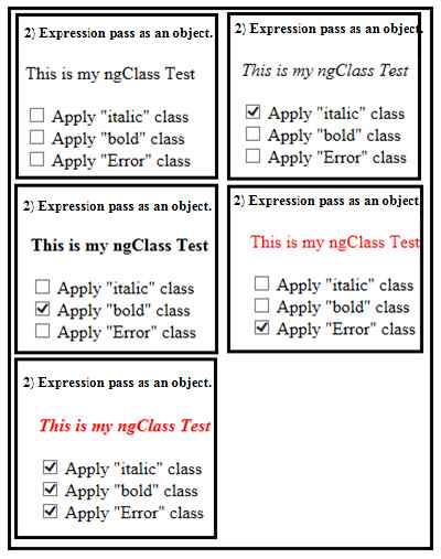 Pass expression as an object